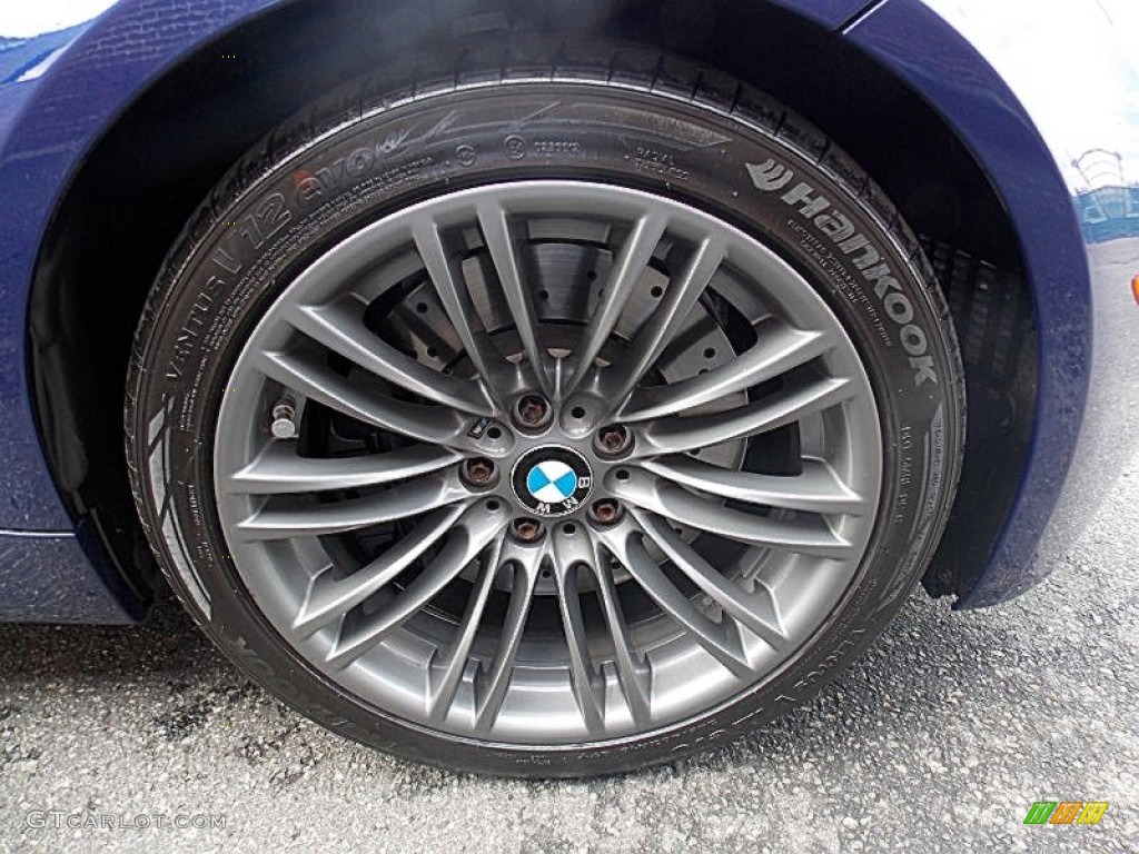 2008 M3 Sedan - Interlagos Blue Metallic / Silver Novillo Leather photo #26