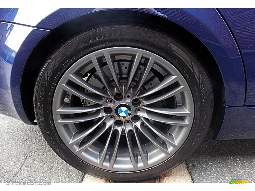 2008 M3 Sedan - Interlagos Blue Metallic / Silver Novillo Leather photo #27