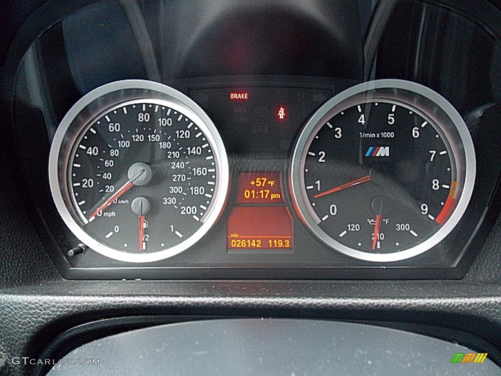 2008 M3 Sedan - Interlagos Blue Metallic / Silver Novillo Leather photo #28