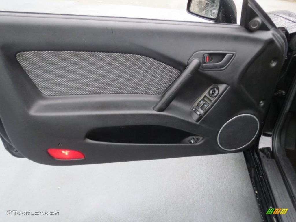 2006 Tiburon GS - Obsidian Black / Black photo #26