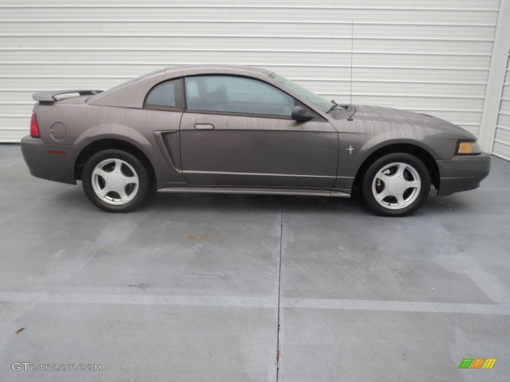 2003 Mustang V6 Coupe - Dark Shadow Grey Metallic / Medium Graphite photo #2