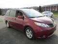 2011 Salsa Red Pearl Toyota Sienna LE  photo #5