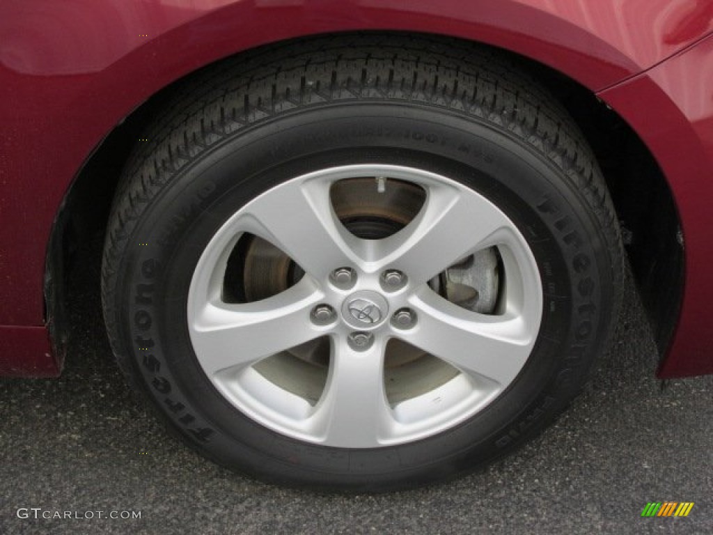 2011 Sienna LE - Salsa Red Pearl / Bisque photo #6