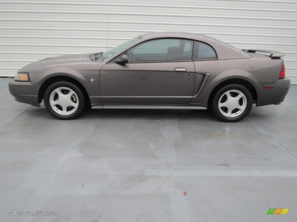 2003 Mustang V6 Coupe - Dark Shadow Grey Metallic / Medium Graphite photo #5