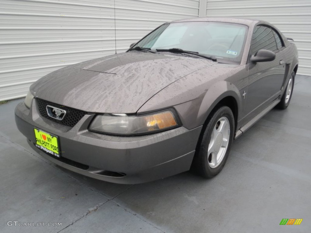 2003 Mustang V6 Coupe - Dark Shadow Grey Metallic / Medium Graphite photo #6