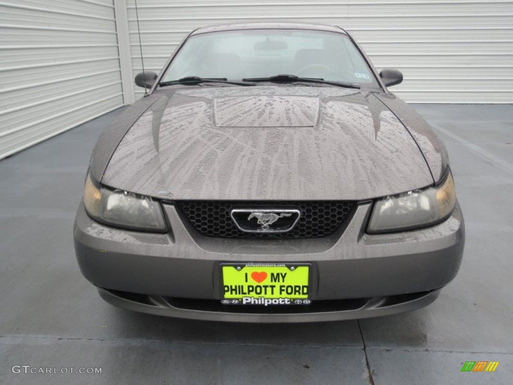 2003 Mustang V6 Coupe - Dark Shadow Grey Metallic / Medium Graphite photo #7