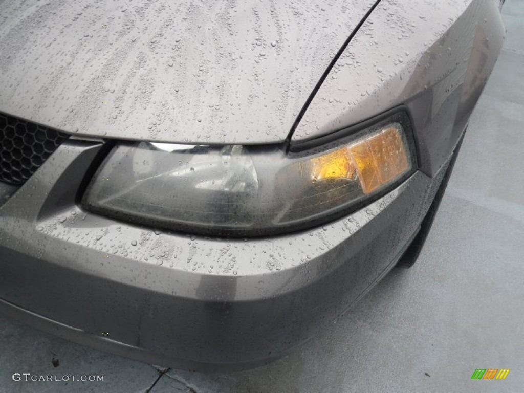 2003 Mustang V6 Coupe - Dark Shadow Grey Metallic / Medium Graphite photo #9