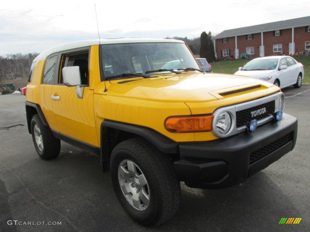 Sun Fusion Yellow 2008 Toyota FJ Cruiser 4WD Exterior Photo #75901862