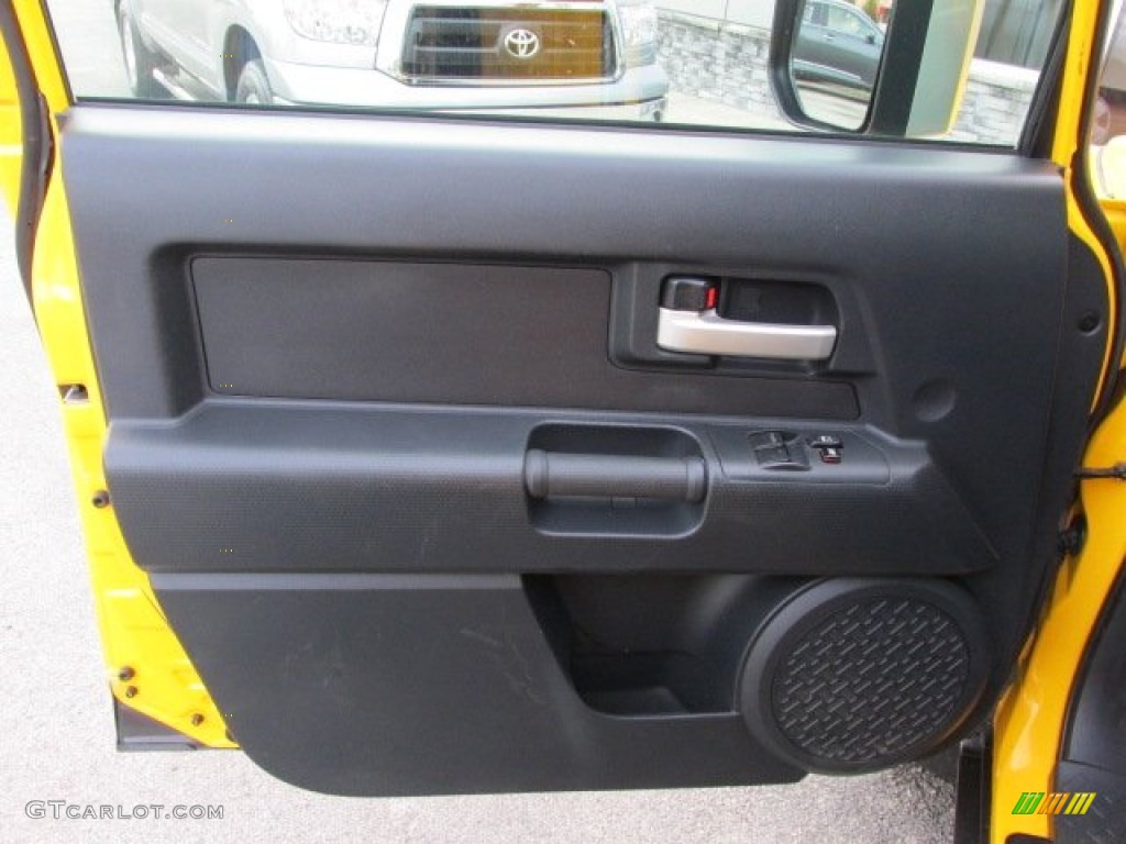 2008 Toyota FJ Cruiser 4WD Dark Charcoal Door Panel Photo #75901962