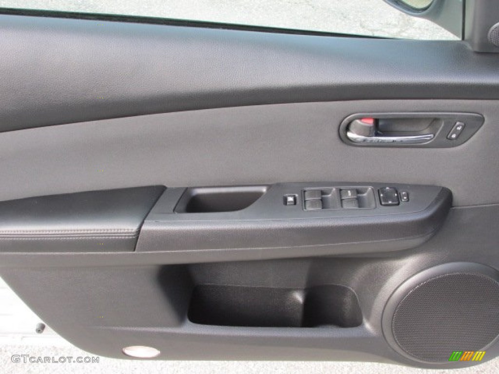 2013 Mazda MAZDA6 i Touring Sedan Black Door Panel Photo #75902258