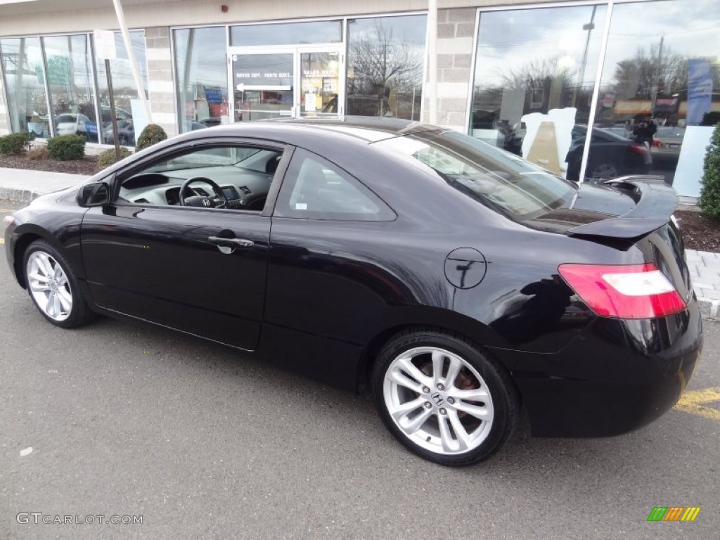 Nighthawk Black Pearl 2006 Honda Civic Si Coupe Exterior Photo #75902907