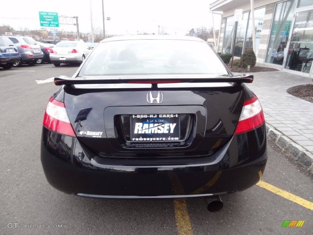 2006 Civic Si Coupe - Nighthawk Black Pearl / Black photo #6