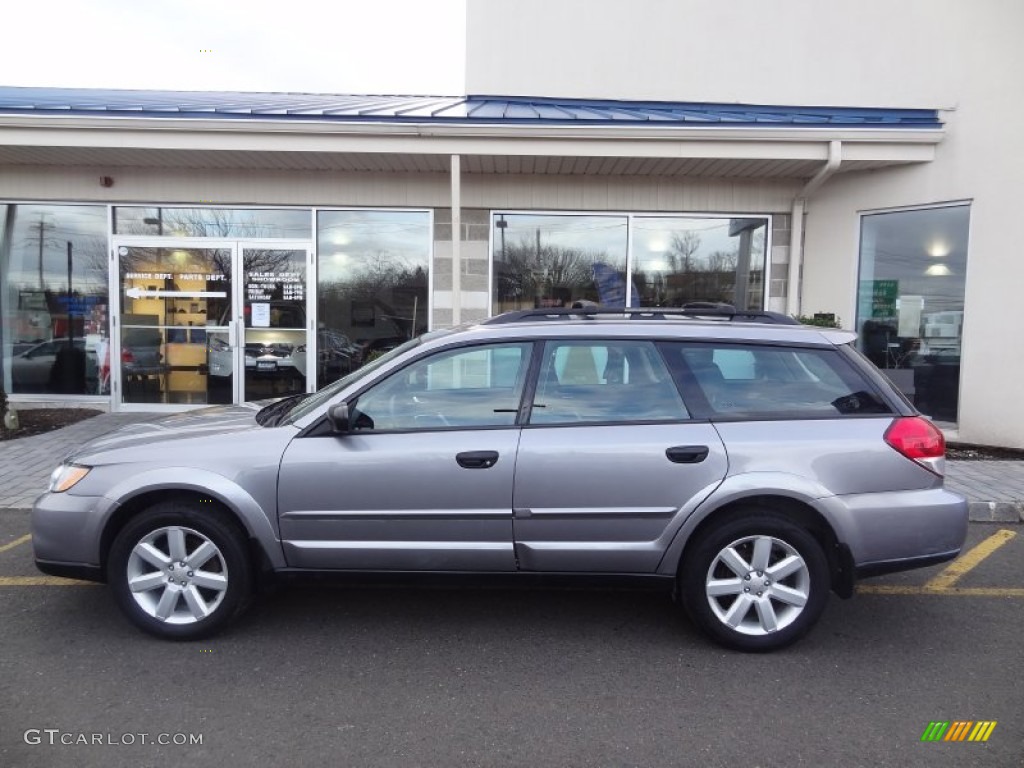 2009 Outback 2.5i Special Edition Wagon - Quartz Silver Metallic / Off Black photo #3