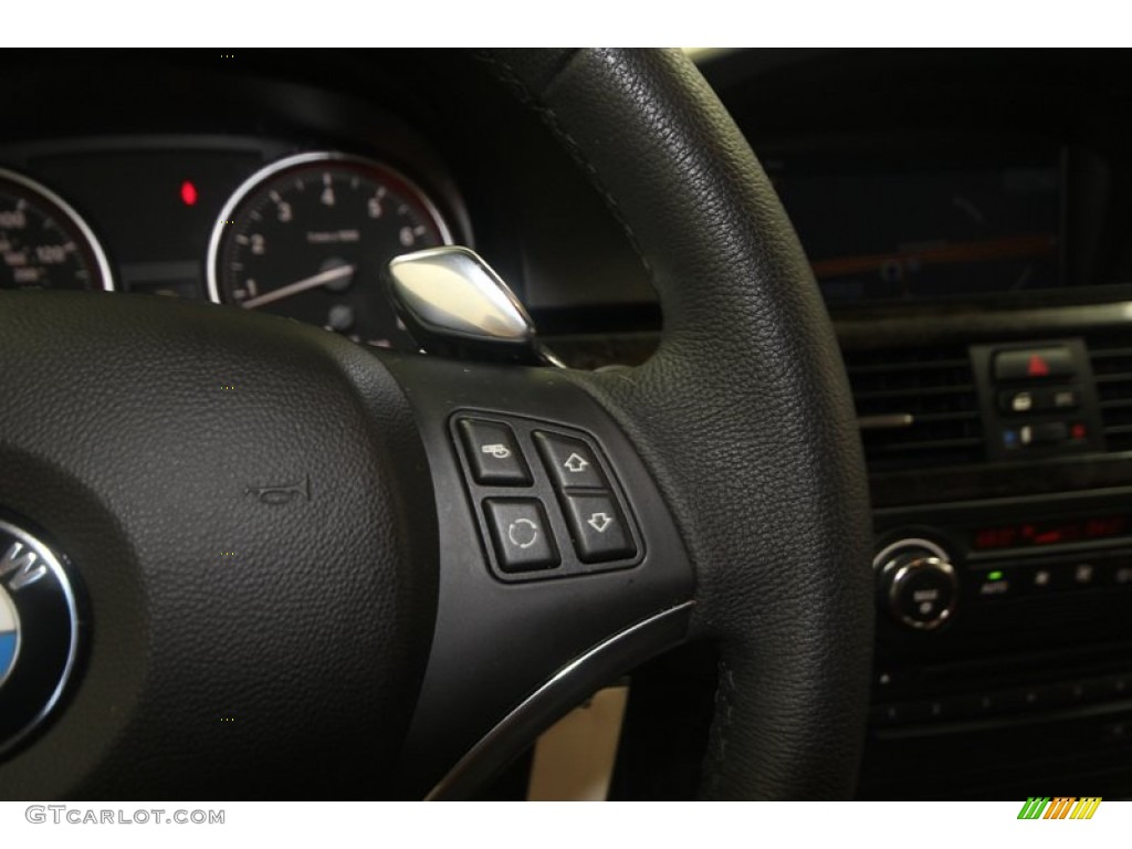 2009 3 Series 335i Convertible - Titanium Silver Metallic / Coral Red/Black Dakota Leather photo #27