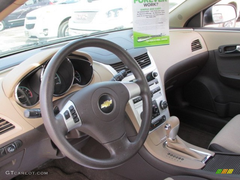 2010 Chevrolet Malibu LS Sedan Cocoa/Cashmere Dashboard Photo #75903596