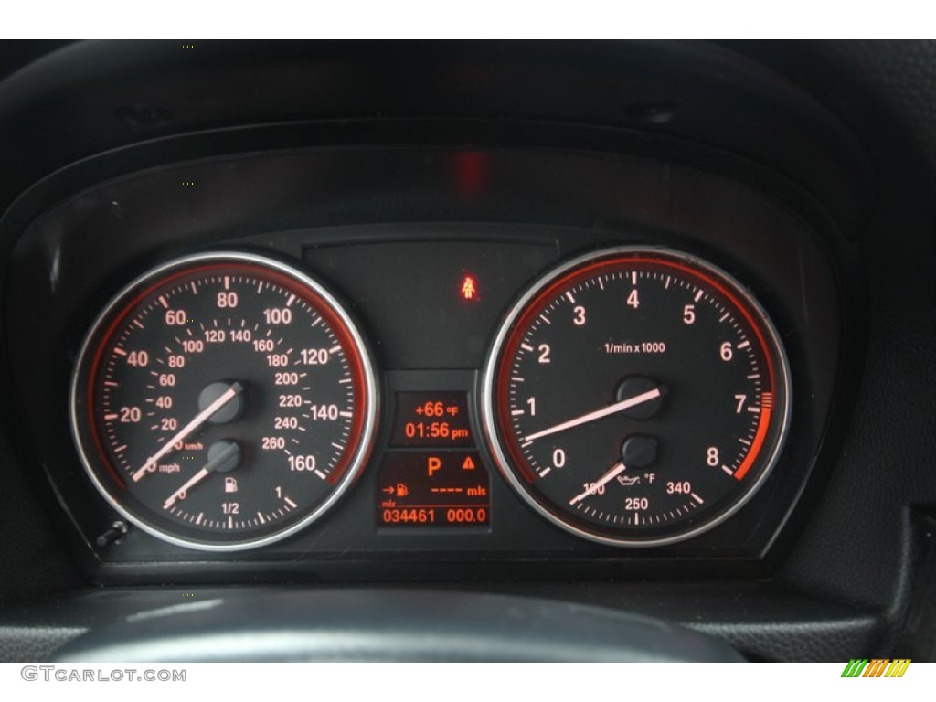 2009 3 Series 335i Convertible - Titanium Silver Metallic / Coral Red/Black Dakota Leather photo #38