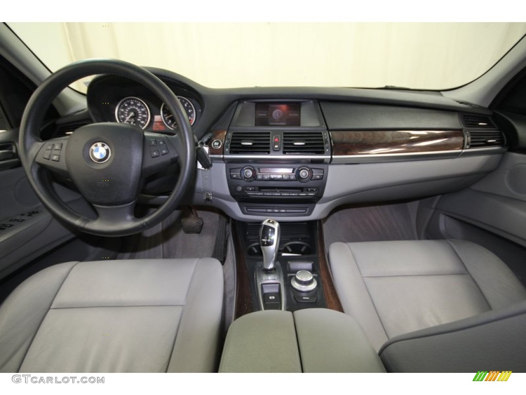 2007 BMW X5 3.0si Gray Dashboard Photo #75903819