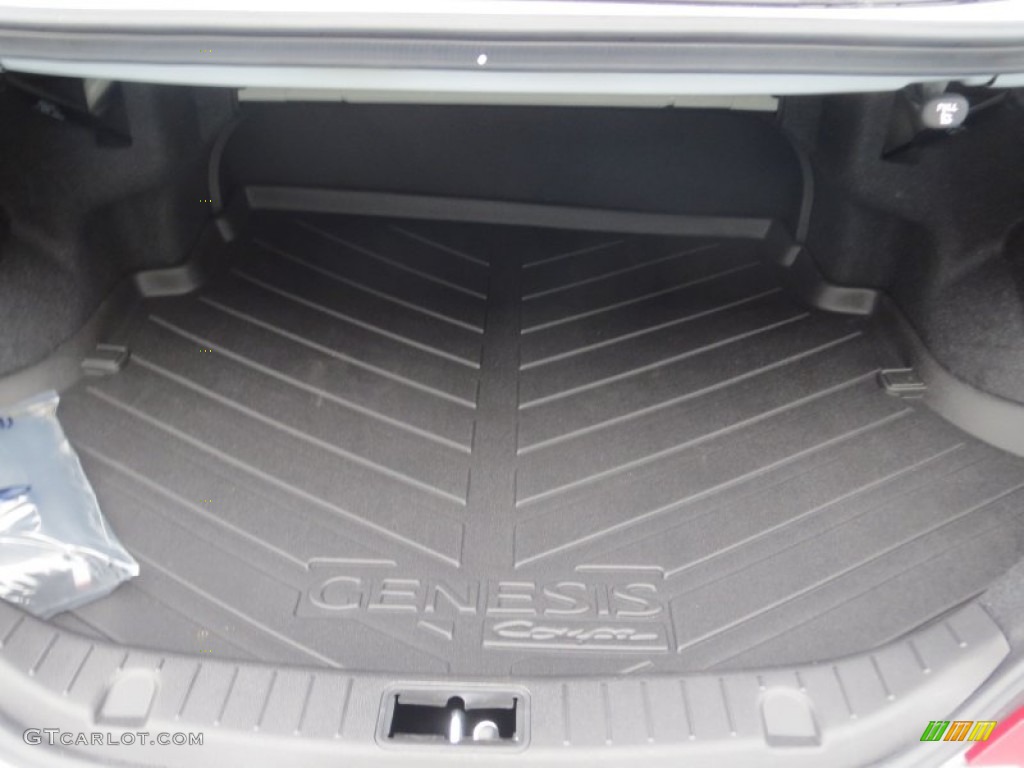 2013 Genesis Coupe 2.0T Premium - Platinum Metallic / Gray Leather/Gray Cloth photo #15