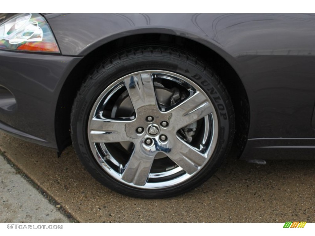 2008 XK XK8 Coupe - Pearl Grey Metallic / Ivory/Slate photo #8