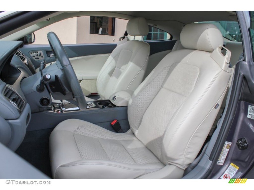 Ivory/Slate Interior 2008 Jaguar XK XK8 Coupe Photo #75904221