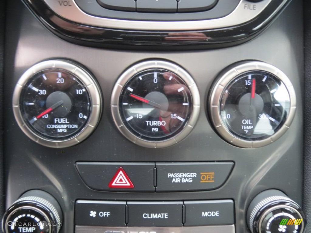 2013 Hyundai Genesis Coupe 2.0T Premium Controls Photo #75904229