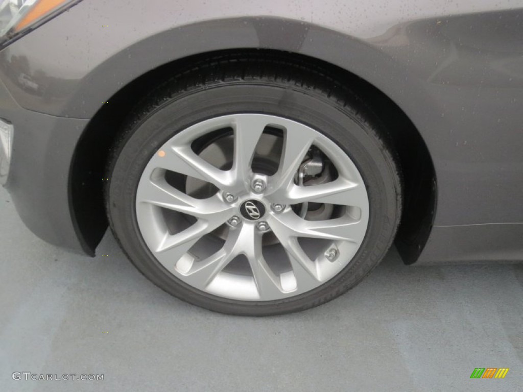 2013 Hyundai Genesis Coupe 3.8 Grand Touring Wheel Photo #75904481