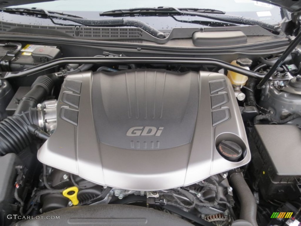 2013 Hyundai Genesis Coupe 3.8 Grand Touring 3.8 Liter DOHC 16-Valve Dual-CVVT V6 Engine Photo #75904569