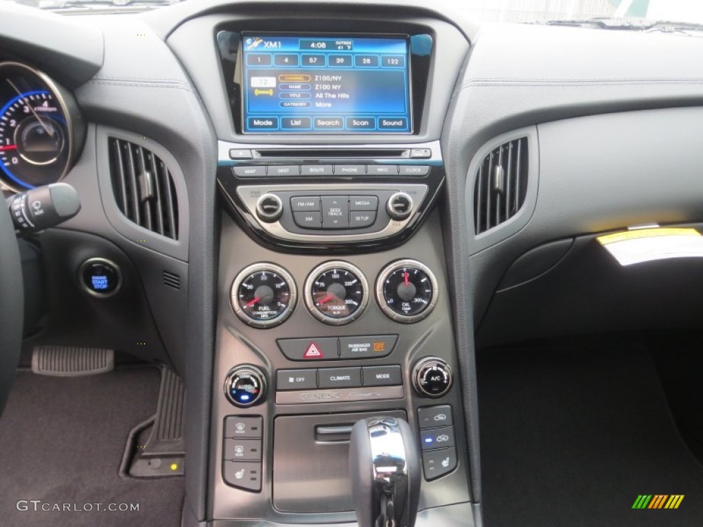 2013 Hyundai Genesis Coupe 3.8 Grand Touring Controls Photo #75904724