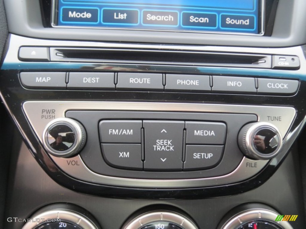2013 Hyundai Genesis Coupe 3.8 Grand Touring Controls Photo #75904751