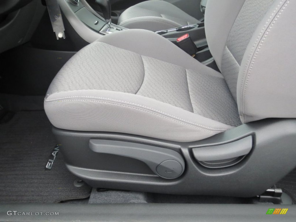 2013 Elantra Coupe GS - Shimmering Air Silver / Gray photo #20