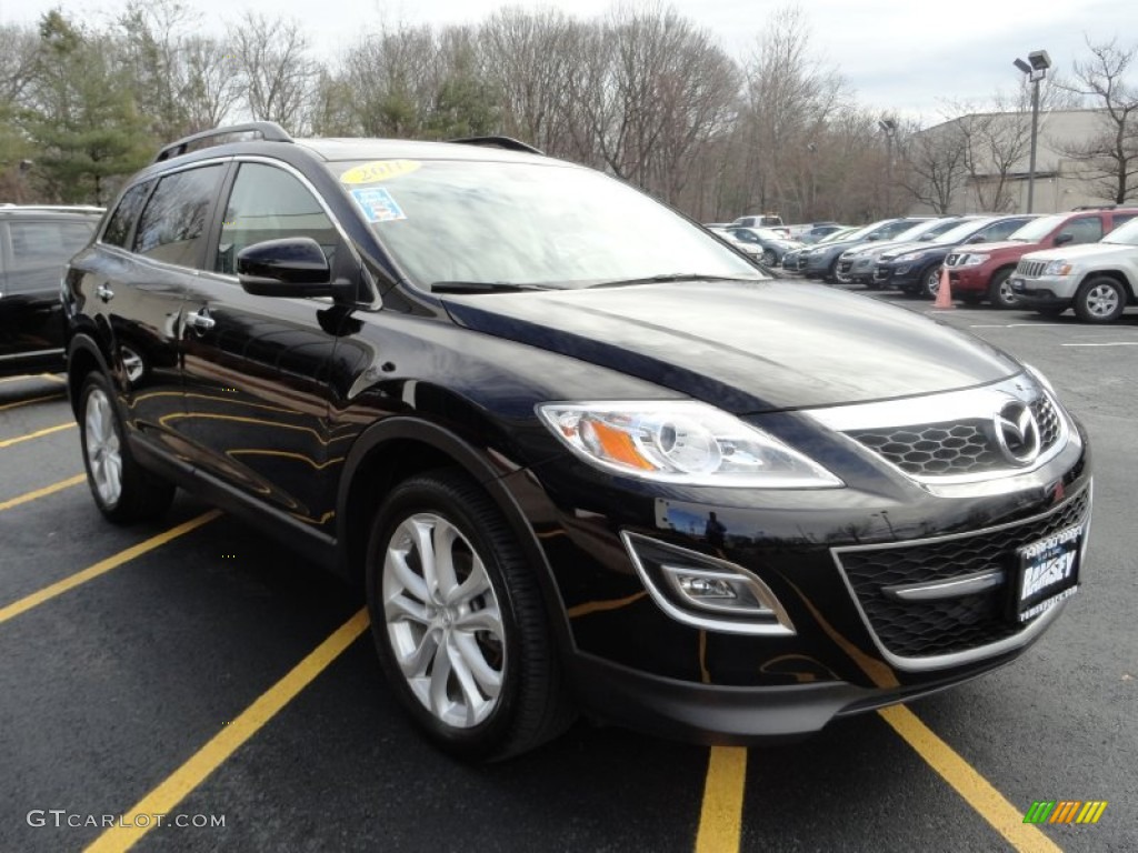 Brilliant Black 2011 Mazda CX-9 Grand Touring AWD Exterior Photo #75905513