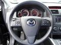 Black 2011 Mazda CX-9 Grand Touring AWD Steering Wheel