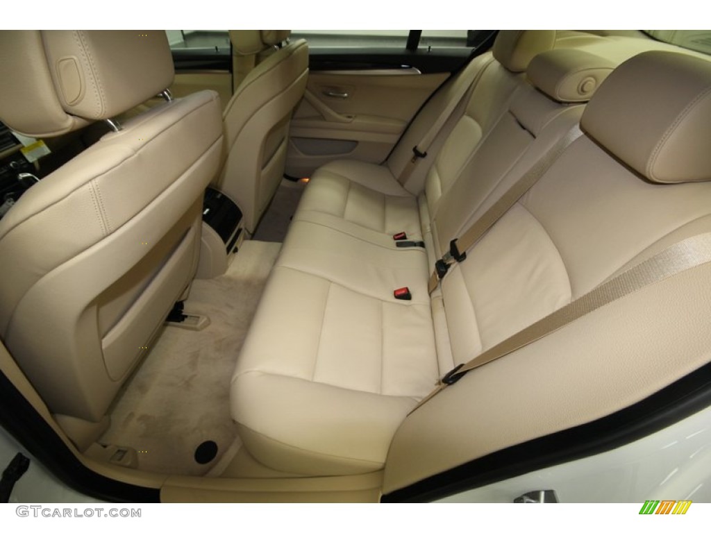 Venetian Beige Interior 2013 BMW 5 Series 528i Sedan Photo #75905969