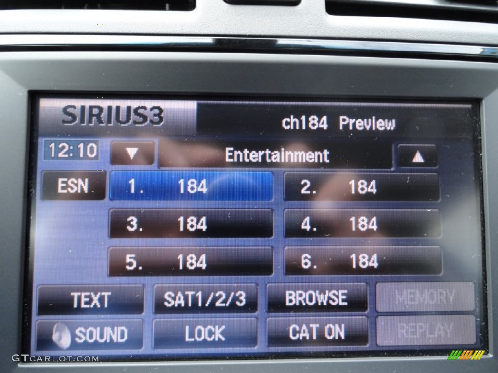 2011 Mazda CX-9 Grand Touring AWD Audio System Photo #75905993