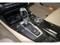 2013 BMW 5 Series Venetian Beige Interior Transmission Photo