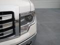 2013 White Platinum Metallic Tri-Coat Ford F150 Lariat SuperCrew  photo #9
