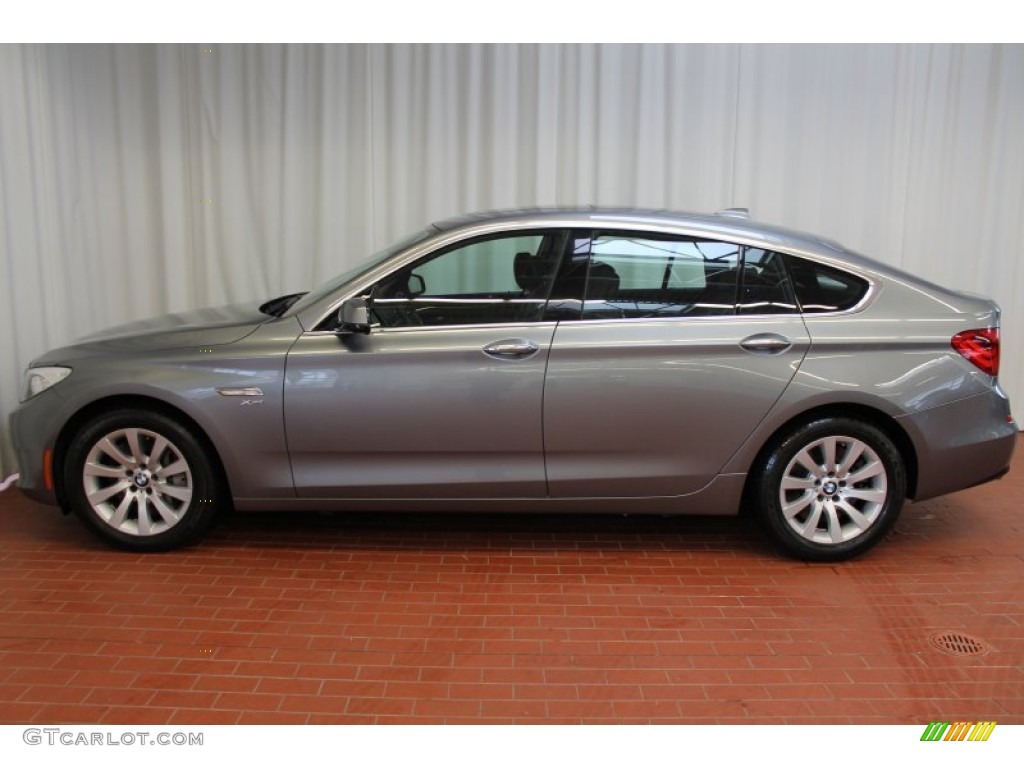 Space Gray Metallic 2011 BMW 5 Series 550i xDrive Gran Turismo Exterior Photo #75906743