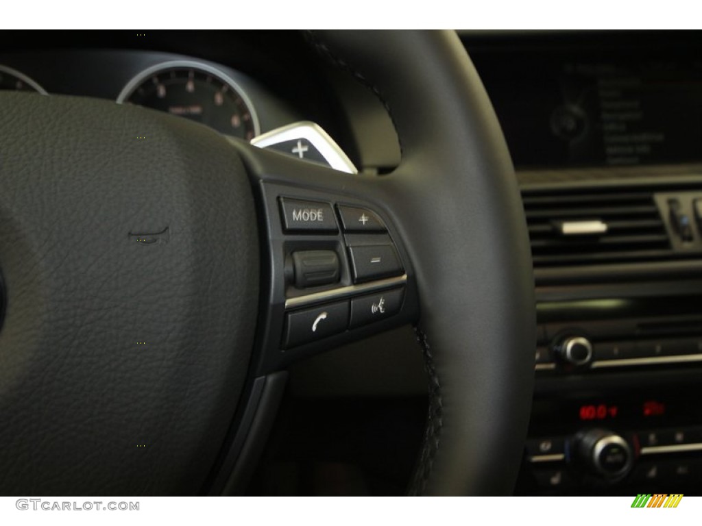 2013 5 Series 550i Sedan - Jet Black / Black photo #24