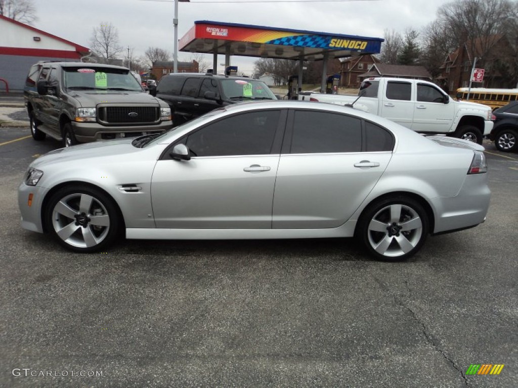 2009 G8 GT - Maverick Silver Metallic / Onyx photo #1