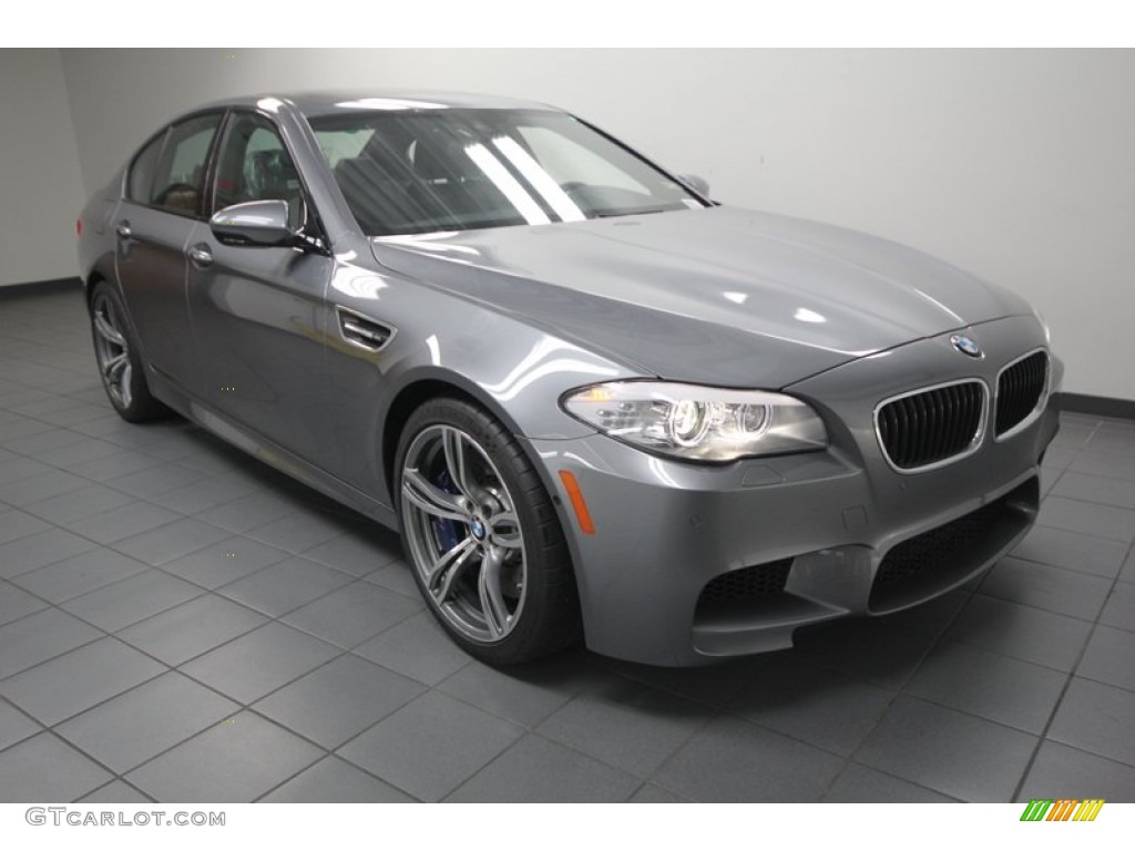 Space Grey Metallic 2013 BMW M5 Sedan Exterior Photo #75908064