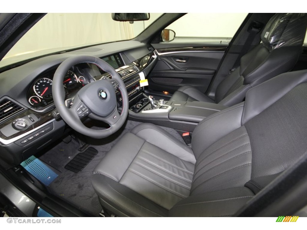 Black Interior 2013 BMW M5 Sedan Photo #75908208
