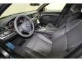 Black 2013 BMW M5 Sedan Interior Color