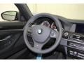 Black 2013 BMW M5 Sedan Steering Wheel