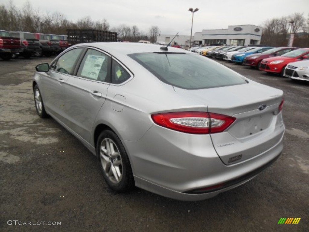 2013 Fusion SE 1.6 EcoBoost - Ingot Silver Metallic / Charcoal Black photo #6