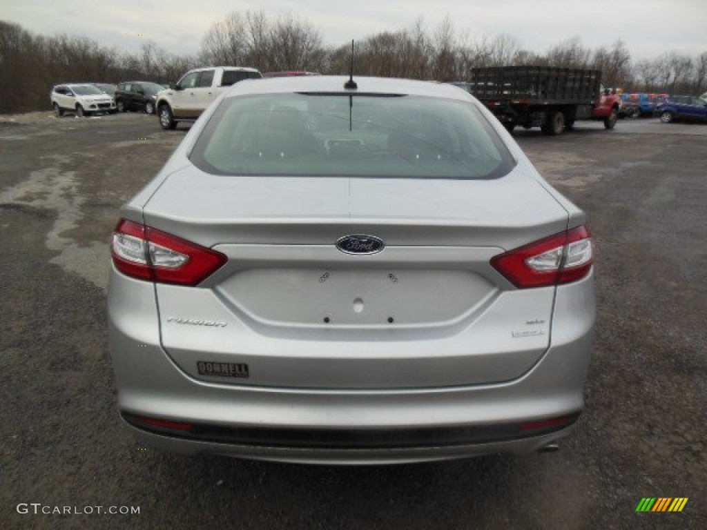 2013 Fusion SE 1.6 EcoBoost - Ingot Silver Metallic / Charcoal Black photo #7