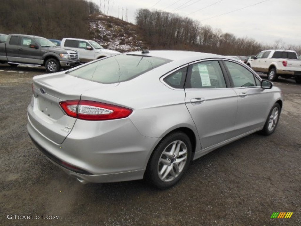 2013 Fusion SE 1.6 EcoBoost - Ingot Silver Metallic / Charcoal Black photo #8