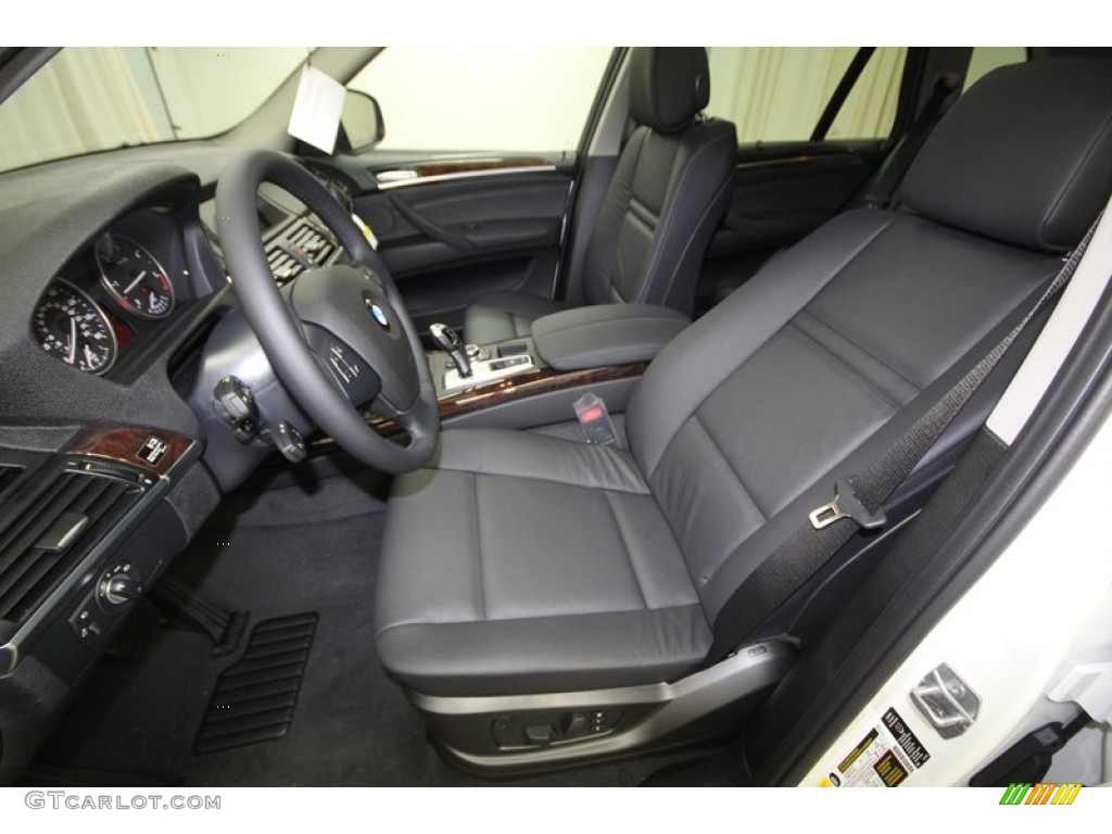 Black Interior 2013 BMW X5 xDrive 35d Photo #75909500