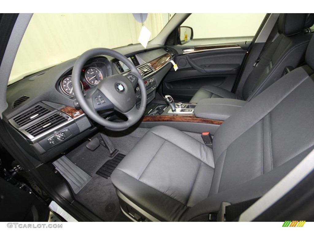 Black Interior 2013 BMW X5 xDrive 35d Photo #75910059