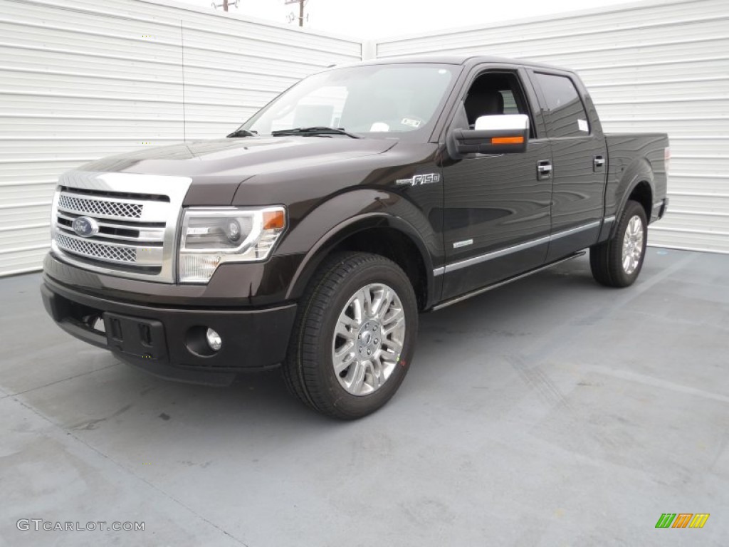 Kodiak Brown Metallic 2013 Ford F150 Platinum SuperCrew Exterior Photo #75910395