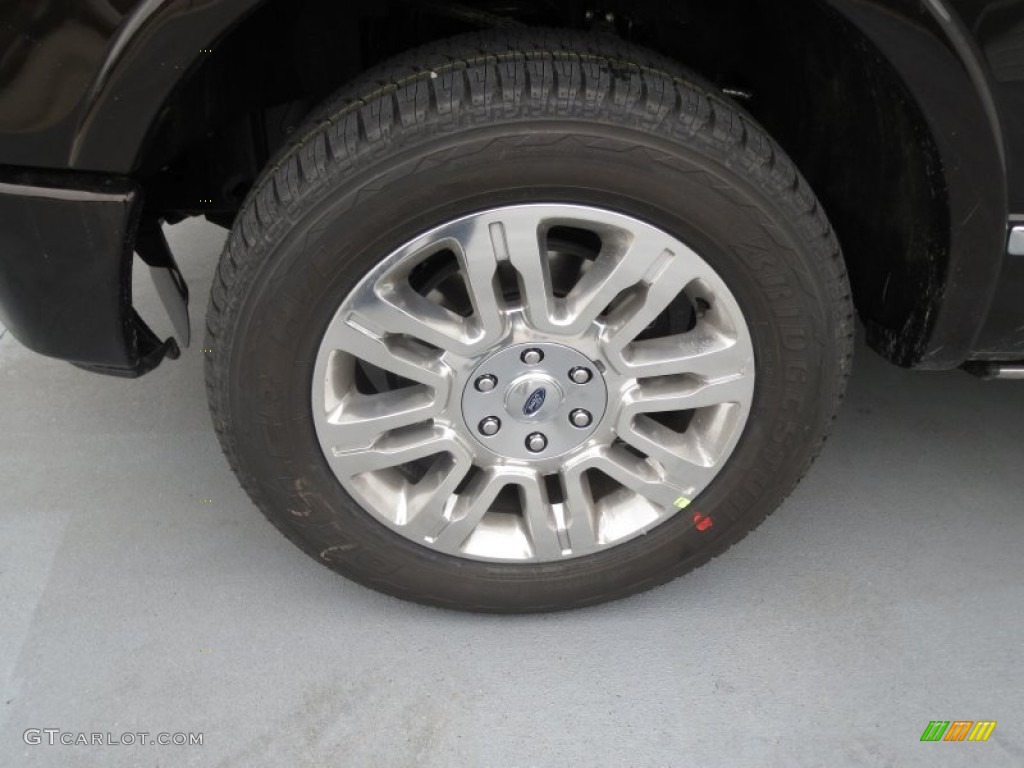 2013 Ford F150 Platinum SuperCrew Wheel Photo #75910459